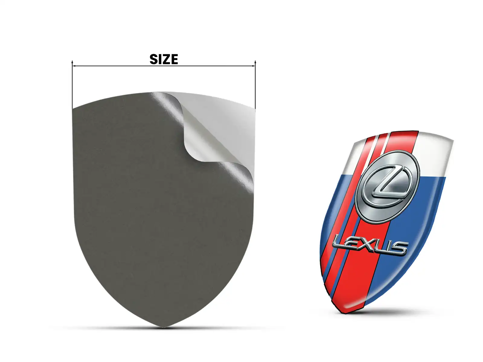 Lexus Autocollants Pare-Chocs Pro Max Résistants Performance